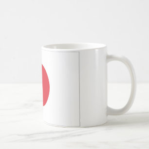 Japanische Flagge Kaffeetasse