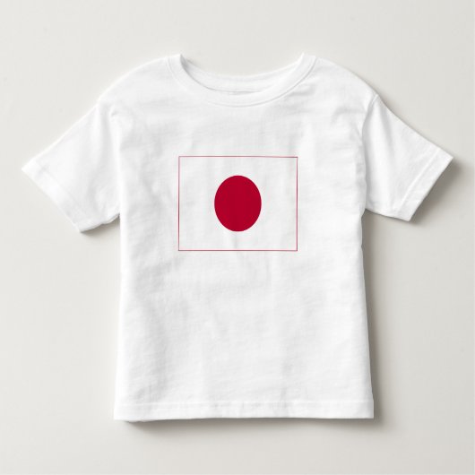 Japanische Flagge Kleinkind T-shirt (Vorderseite)