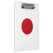 Japanische Flagge Klemmbrett (Rechts)