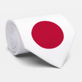 Japanische Flagge Krawatte (Gerollt)