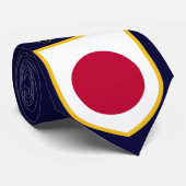Japanische Flagge Krawatte (Gerollt)