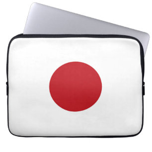Japanische Flagge Laptopschutzhülle