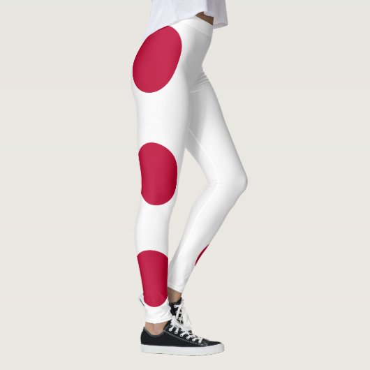 Japanische Flagge Leggings (Rechts)