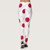 Japanische Flagge Leggings (Rückseite)