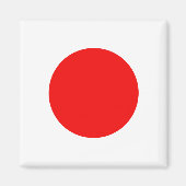 Japanische Flagge Magnet (Vorne)