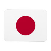 Japanische Flagge Magnet (Horizontal)