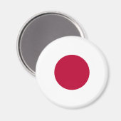Japanische Flagge Magnet (Vorderseite/Rückseite)