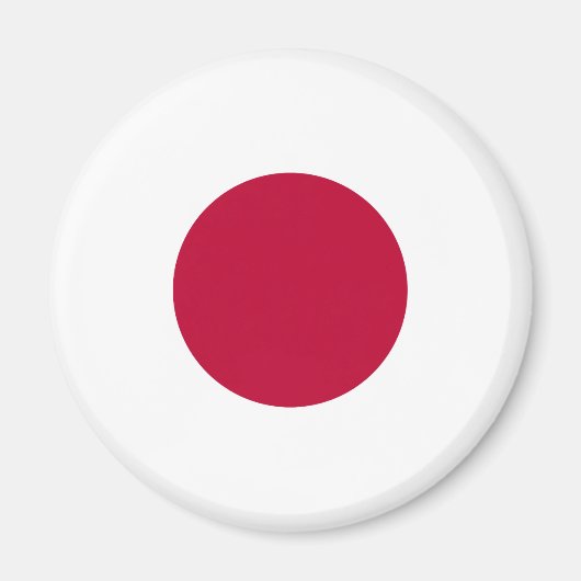 Japanische Flagge Magnet (Vorne)