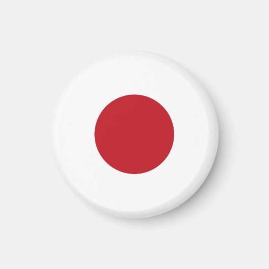 Japanische Flagge Magnet (Vorne)