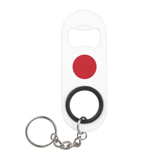 Japanische Flagge Mini Flaschenöffner (Vorderseite)