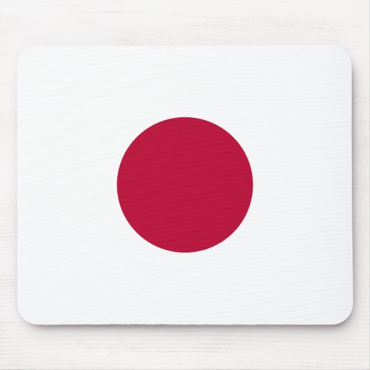 Japanische Flagge Mousepad (Vorne)