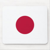 Japanische Flagge Mousepad (Vorne)