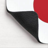Japanische Flagge Mousepad (Ecke)