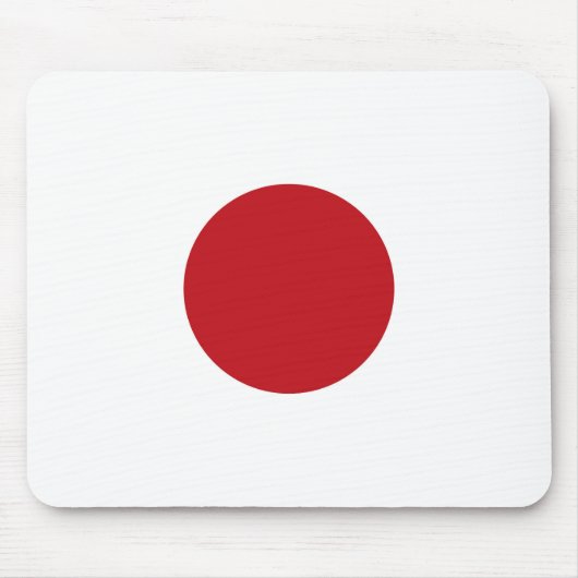 Japanische Flagge Mousepad (Vorne)