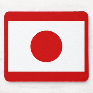 Japanische Flagge Mousepad