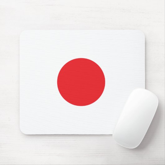 Japanische Flagge Mousepad (Mit Mouse)