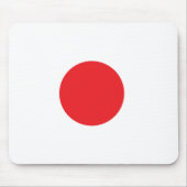 Japanische Flagge Mousepad (Vorne)