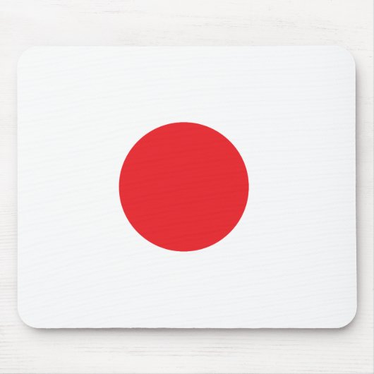 Japanische Flagge Mousepad (Vorne)
