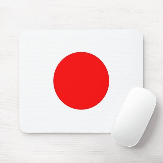 Japanische Flagge Mousepad (Mit Mouse)