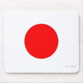 Japanische Flagge Mousepad (Vorne)