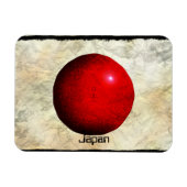 Japanische Flagge Nihon Magnet (Horizontal)