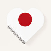 Japanische Flagge Notizblock (Vorderseite)