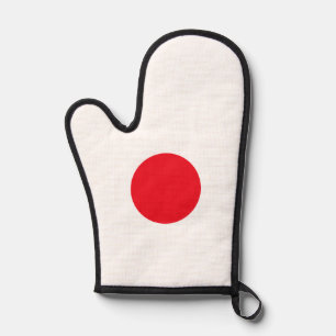 Japanische Flagge Ofenhandschuh