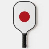 Japanische Flagge Pickleball Schläger (Rückseite)