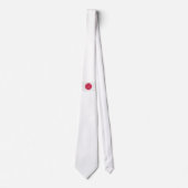 Japanische Flagge Pinselstrich, nationale Flagge Krawatte (Vorderseite)