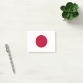 Japanische Flagge Post-it Klebezettel (Büro)