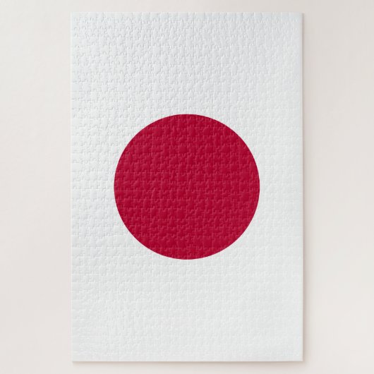 Japanische Flagge Puzzle (Vertikal)