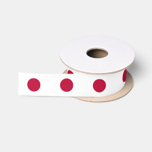 Japanische Flagge Satinband