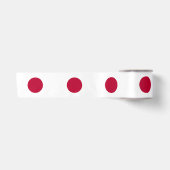 Japanische Flagge Satinband (Vorderseite)