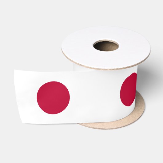 Japanische Flagge Satinband (Spule)