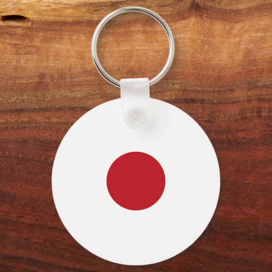Japanische Flagge Schlüsselanhänger (Vorderseite)
