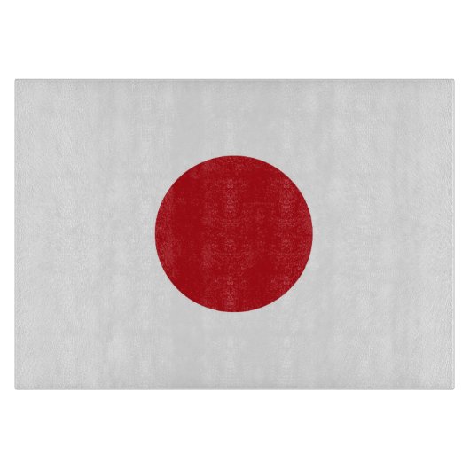 Japanische Flagge Schneidebrett (Vorderseite)
