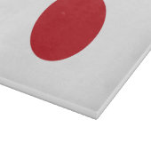 Japanische Flagge Schneidebrett (Ecke)