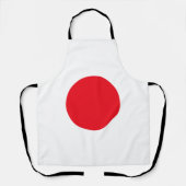 Japanische Flagge Schürze (Vorderseite)