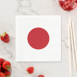 Japanische Flagge Serviette