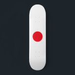 Japanische Flagge Skateboard<br><div class="desc">Flagge Japans</div>