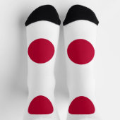 Japanische Flagge Socken (Oben)