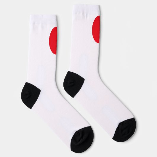 Japanische Flagge Socken (Rechts)