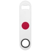 Japanische Flagge Speed Flaschenöffner (Rückseite)