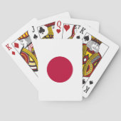 Japanische Flagge Spielkarten (Rückseite)