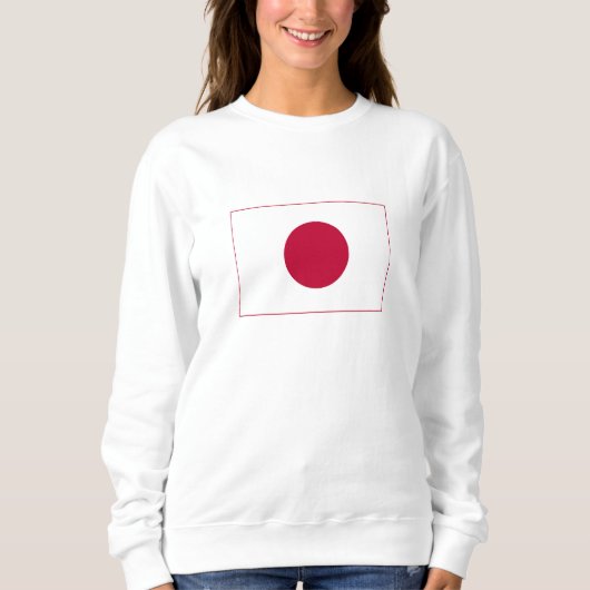 Japanische Flagge Sweatshirt (Vorderseite)