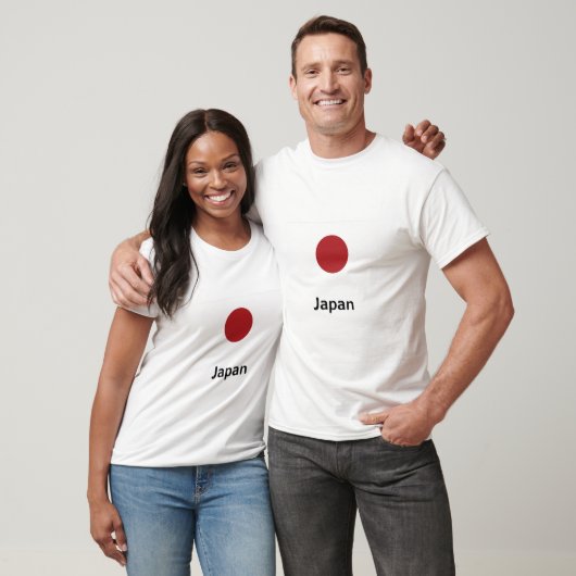 Japanische Flagge T-Shirt (Unisex)