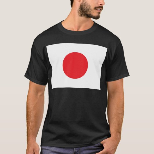 Japanische Flagge T-Shirt (Vorderseite)