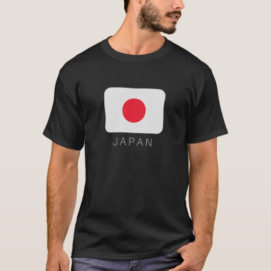 Japanische Flagge T-Shirt (Vorderseite)