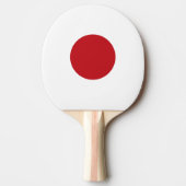 Japanische Flagge Tischtennis Schläger (Vorderseite)
