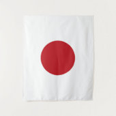 Japanische Flagge Wandteppich (Vorderseite)